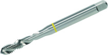 Tap HSS-E M 8 mash. (36542) with yellow DIN13 strip on VOLKEL aluminum