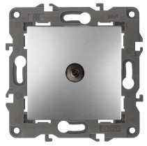 Розетка ЭРА Elegance 14-3102-03 TV проходная IP20 алюминий