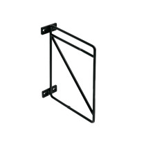 Shelf holder meth. KOMBO 166*213 black AKS