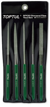 Diamond fillet set, 5 pieces TOPTUL GNBA0501