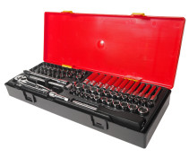Набор головок 1/4" комбинированный 73 предмета в кейсе JTC