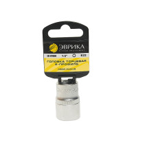 Головка торцевая Е22 1/2" TORX L=40мм (с держателем) ЭВРИКА ER-91608H 1/96