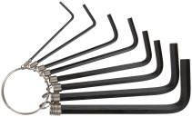 Ключи шестигранные на кольце, 8 шт. (1,5-6 мм)