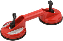 Double glass jack, plastic housing, load capacity 80 kg