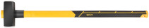Forged sledgehammer, fiberglass reverse reinforced handle 900 mm, 5 kg