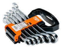 Set of combination keys with ratchet 8-17mm, 6pcs