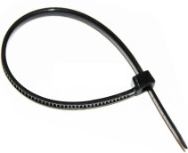 KSS-A 7.6 x 300 Nylon clamp with UV protection black (100 pieces/pack) IN HOME