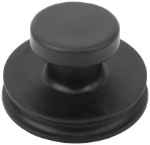 The suction cup is single rubberized