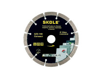 Диск алмазный Skole сегментированный 150мм (AZ2) AZ2-150