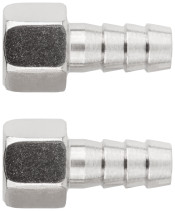 Herringbone adapters 10 mm - 1/4" internal thread, 2 pcs.