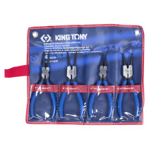 Set of locking ring pullers, 4 pieces KING TONY 42114GP