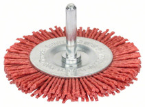Дисковая проволочная щетка с нейлоновой щетиной, 75x1 мм 75 mm, 1 mm, 8 mm