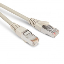 PC-LPM-STP-RJ45-RJ45-C5e-3M-LSZH-GY Patch Cord F/UTP, Shielded, Cat.5e (100% Fluke Component Tested), LSZH, 3m, Grey