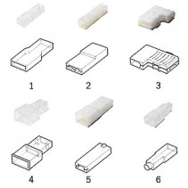 Insulating sleeve, form 1, PVC, 6.3 mm (pack.100 pcs)