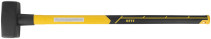Forged sledgehammer, reinforced fiberglass handle 900 mm, 5 kg