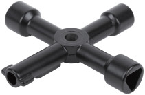 Universal key for 4-in-1 electrical cabinets