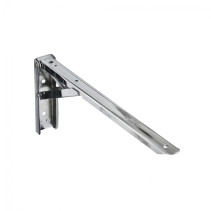 Folding shelf holder 350*135*30 chrome AKS (Model 2)