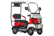 Электротрицикл Rutrike Gelbert Lich 48V/60V 600Вт, красный