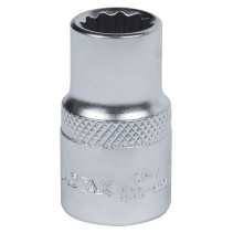 Головка торцевая стандартная двенадцатигранная 1/2", 08 мм МАСТАК 000-42008