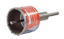 Коронка SDS+ ф75 мм по кирпичу в сборе