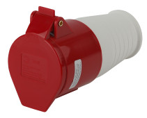 ERA R-32-3P-PE-IP44 portable socket 224 3P+PE 32A 380V IP44