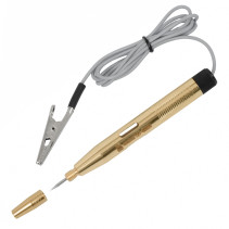 Voltage indicator, 6-24 V, brass MASTER 121-00624