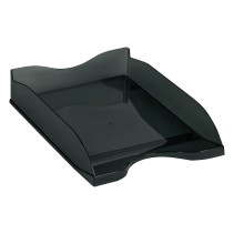 Paper tray horizontal STAMP "Tropic", tinted black