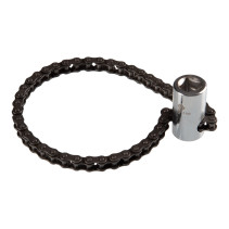 Oil filter puller, 60-120 mm, 1/2", chain KING TONY 3209-120