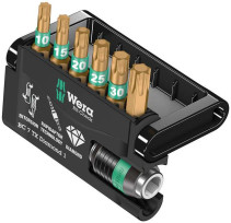 Bit-Check 7 TX Diamond 1 set of bits with bit holder, diamond coating, 7 items