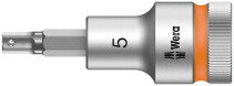 8740 C Hex-Plus HF Zyklop Головка торцевая со вставкой под внутренний шестигранник, DR 1/2", с фиксацией крепежа, 5 x 60 мм
