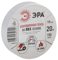 ERA ET1920WHITE PVC Electrical Tape 19mm x 20m white