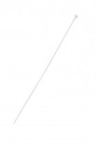 WRline WR-SHN-25-200W Стяжка-хомут 2,5х200 мм, кабельная нейлоновая 6,6, неразъемная, цвет белый (100шт)