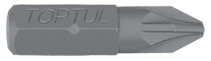 Бита 1/4" крестовая PZ3 L=25 мм TOPTUL