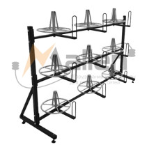Rack for storing and unwinding coils of SBR 9-0,5-30 MALIEN cable