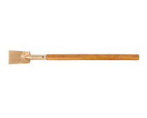 Scraper blade 75x705 mm wooden handle intrinsically safe BeCu 212-1004, HORTZ