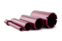 Сегментная алмазная коронка MESSER REDLINE по граниту диаметр 32 мм длина 100 мм