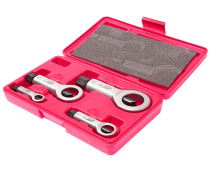 Wrench Set 15/16"-11/8" 9-27mm (in case) 4 pieces JTC