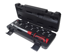 Ключ динамометрический 10-60Нм 9-12мм с рожковыми насадками 7-13мм 8 предметов JTC