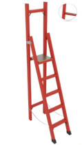 SSV-2,2AT fiberglass stepladder with vertical support, Telecom, abrasive coating of steps, h=2370mm, h of the working platform=1300mm, steps.5