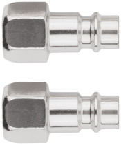 Universal adapters with 1/4" internal thread, 2 pcs.
