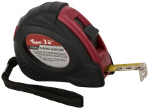 Tape measure rubberized Classic case 3 m x 16 mm