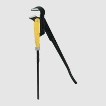 Ключ трубный рычажный №3 550 мм, тип L (прямой) 90°, 2" BERGER BG4005