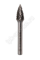 Борфреза гиперболическая с точечным торцом G122506 ВК8