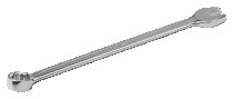 Удлиненный комбинированный ключ 3/8", хромированный