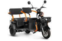 Электротрицикл Rutrike Gelbert Beta 48V/60V 800Вт, черный