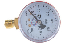 Манометр МДМ-6 50 мм, М12х1.5, 6 атм Brima