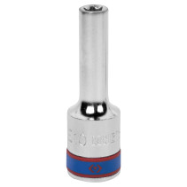 Головка торцевая TORX Е-стандарт 1/2", E10, L = 77 мм KING TONY 427510M
