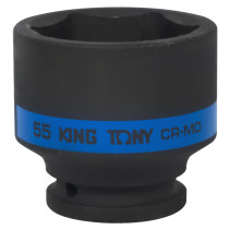 Головка торцевая ударная шестигранная 3/4", 55 мм KING TONY 653555M