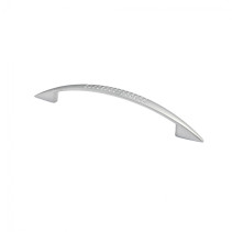 Handle meb. bracket met. UN88 128 mat. chrome, AKS