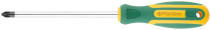 Screwdriver "Contour", CrV steel, rubberized handle 8x150 mm PH3